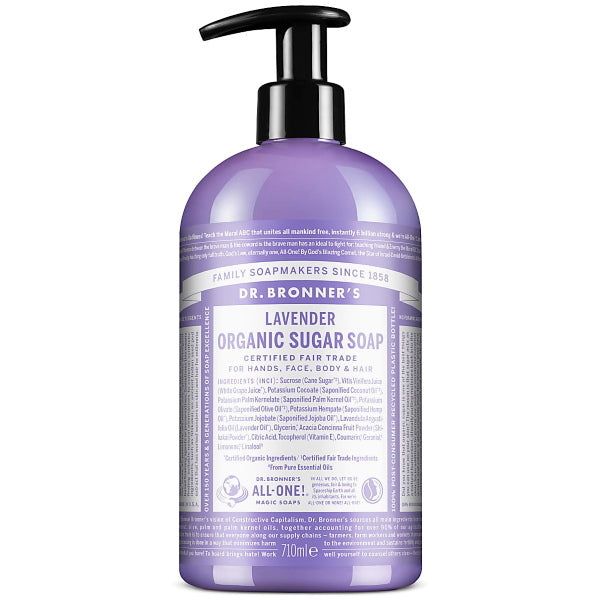 Dr Bronner Organic Shikakai Lavender Soap - 710ml