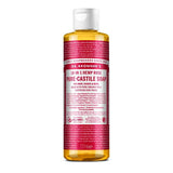 Dr Bronner Rose Castile Liquid Soap - 237ml