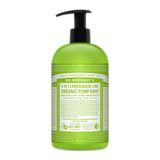 Dr Bronner's Sugar Lemongrass Lime Organic Pump Soap 710ml