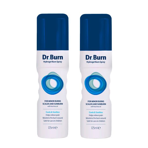 Dr Burn Hydrogel Burn spray 125ml Twinpack