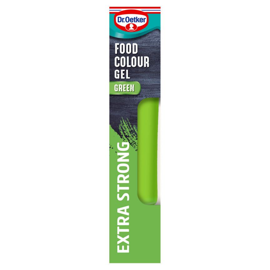 Dr. Oetker Green Extra Strong Food Colour Gel 15g