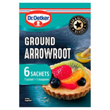 Dr. Oetker Ground Arrowroot Sachets   6 x 8g