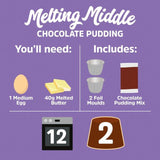Dr. Oetker Melting Middle Chocolate Pudding Mix Dessert   140g