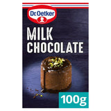 Dr. Oetker Milk Cooking Chocolate Bar   100g