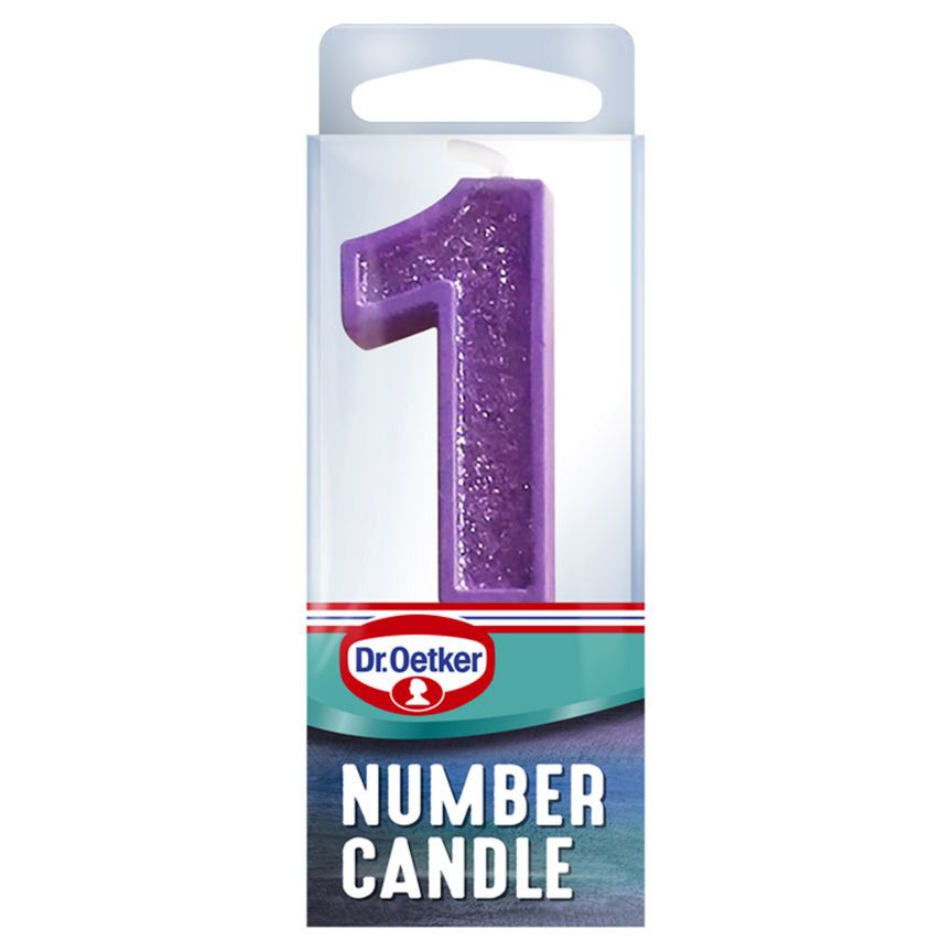 Dr. Oetker Number One Candle