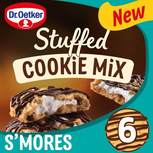 Dr. Oetker Smores Stuffed Cookie Baking Mix   340g