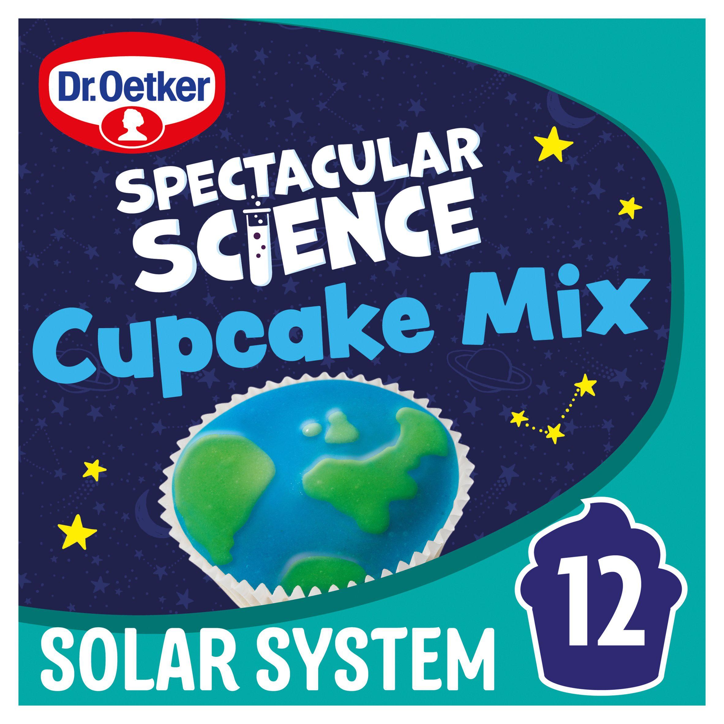 Dr. Oetker Spectacular Science Create Your Own Solar System Cupcake Mix 360g