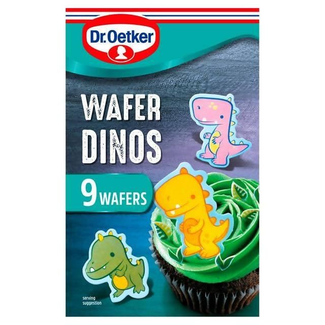 Dr. Oetker Wafer Dinosaur Decoration x9