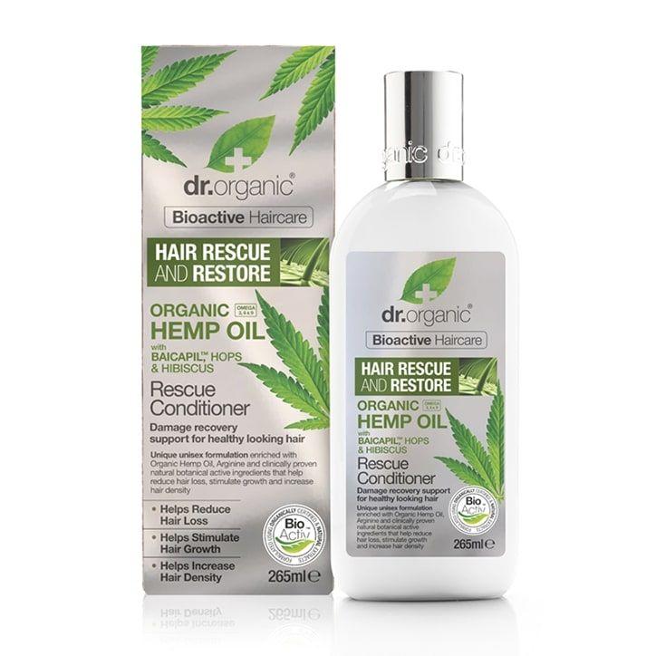 Dr Organic Aloe Vera Conditioner 265ml Hemp Oil