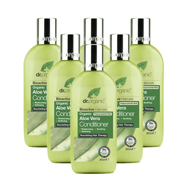 Dr Organic Aloe Vera Conditioner Bundle 6 x 265ml