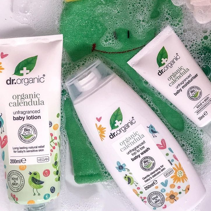 Dr Organic Baby Calendula Top to Toe Baby Wash