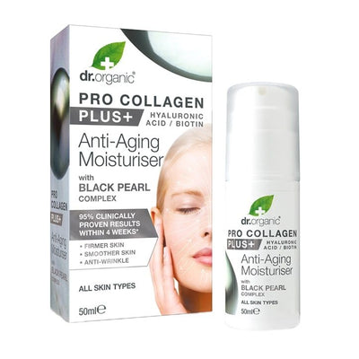Holland & Barrett Dr Organic Pro Collagen Plus Black Pearl 50ml - Kjøp online hos McGrocer