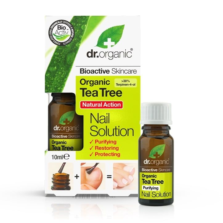 Dr Organic Tea Tree Nail Solution 10ml