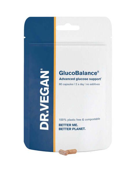 DR.VEGAN GlucoBalance&amp;reg; | 30 Day Supply | 2 Capsules Per Day