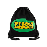 Lush retro Bubble drawstring bag 440mm x 400mm - British product