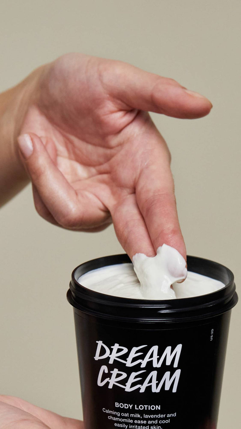 Lush Dream Cream Self-Preserving Body Lotion (British brand)