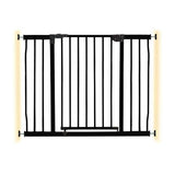 DreamBaby Liberty Xtra Wide Hallway Metal Safety Gate (Fits Gap 99-105.5cm) - Black - Pressure Mounted