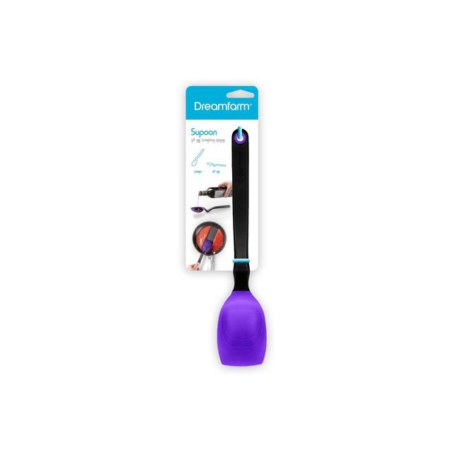 Dreamfarm Supoon Purple Scraping Spoon