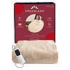 Dreamland Cosy Up Silky Soft Faux Fur Warming Throw - Cream 160X120 Cm