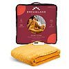 Dreamland Hurry Home Warming Throw - Mustard 160X120