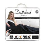 Dreamland Intelliheat Luxury Heated Throw - Black