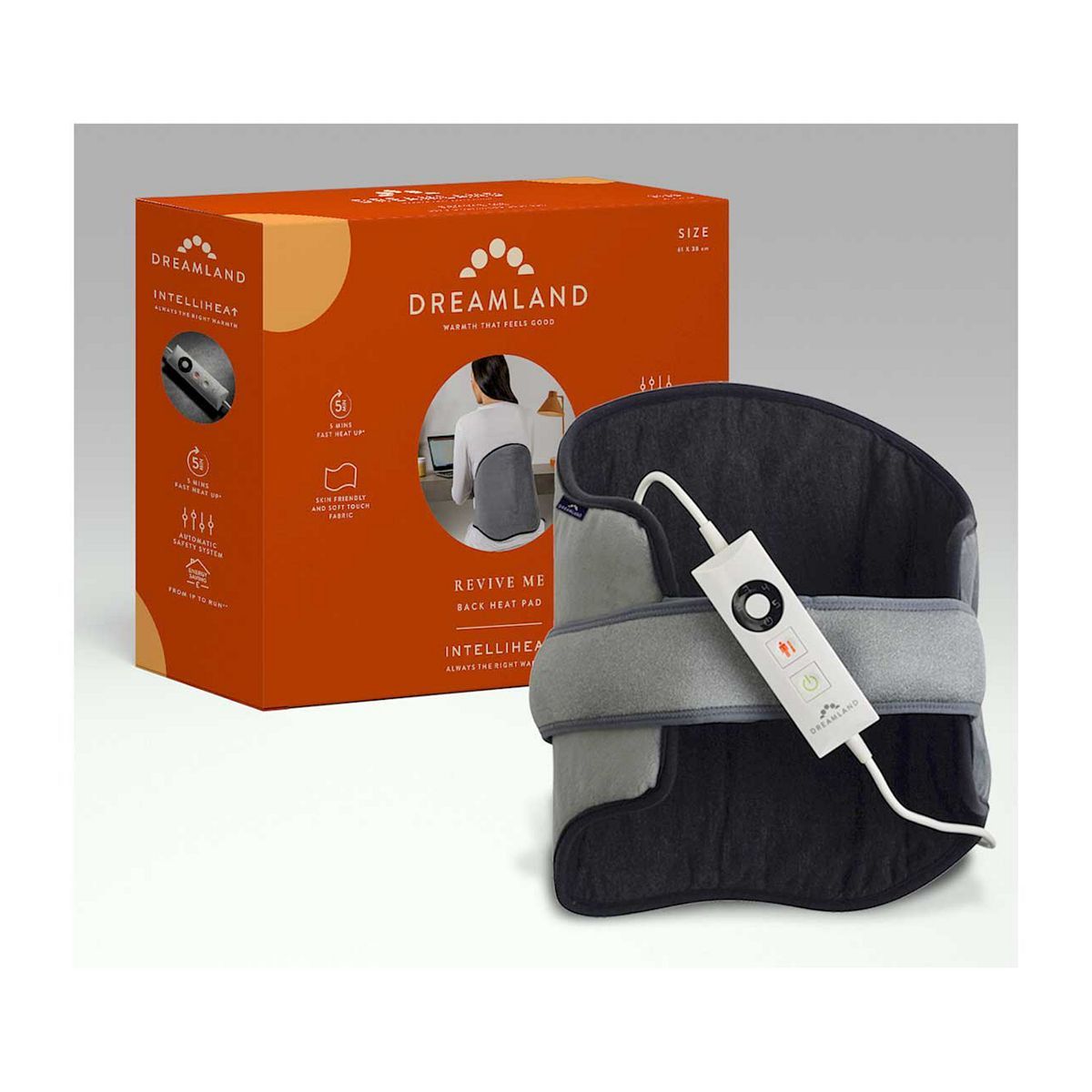 Dreamland Revive Me Back Heat Pad 5T 61X38 Cm