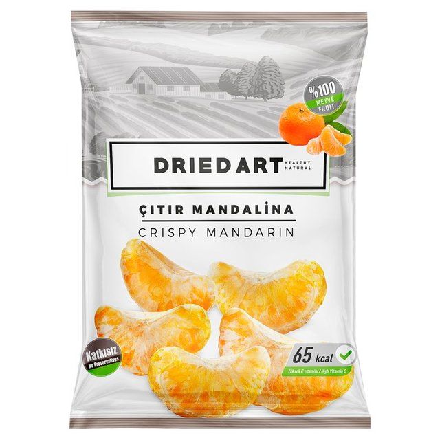 Dried Art Crispy Dried Mandarin Just Water Out