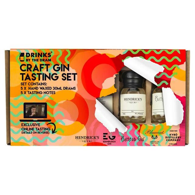 Drinks By The Dram Craft Gin Tasting Set 5x30ml