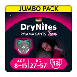 DryNites Pyjama Pants Jumbo, Girls, 8-15 years 13s