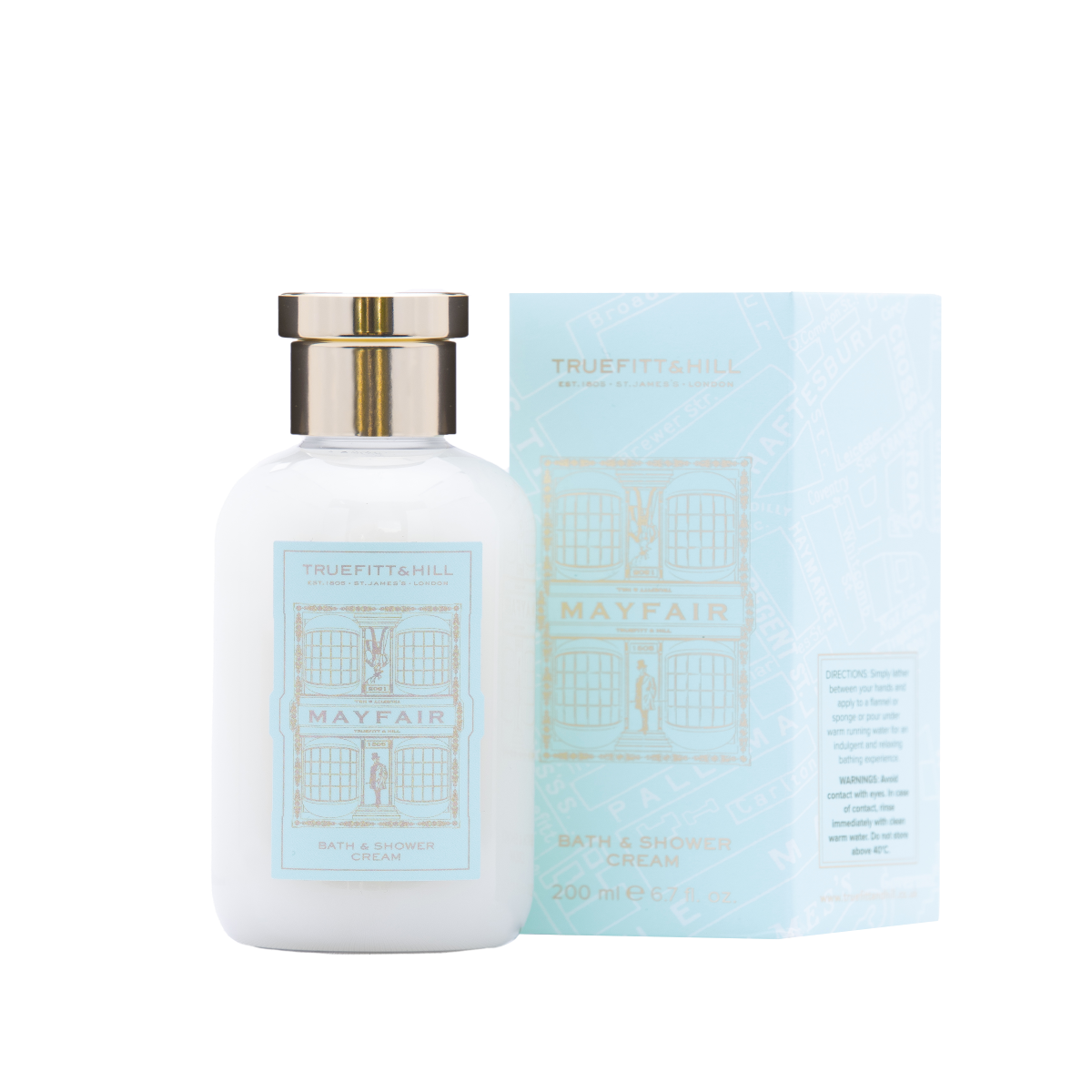 Truefitt & Hill Mayfair bath and shower cream 200ml, UK version