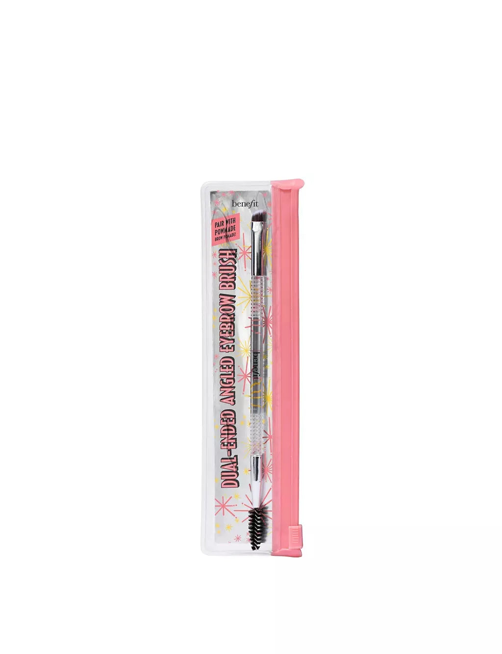 Dual-Ended Angled Eyebrow Brush