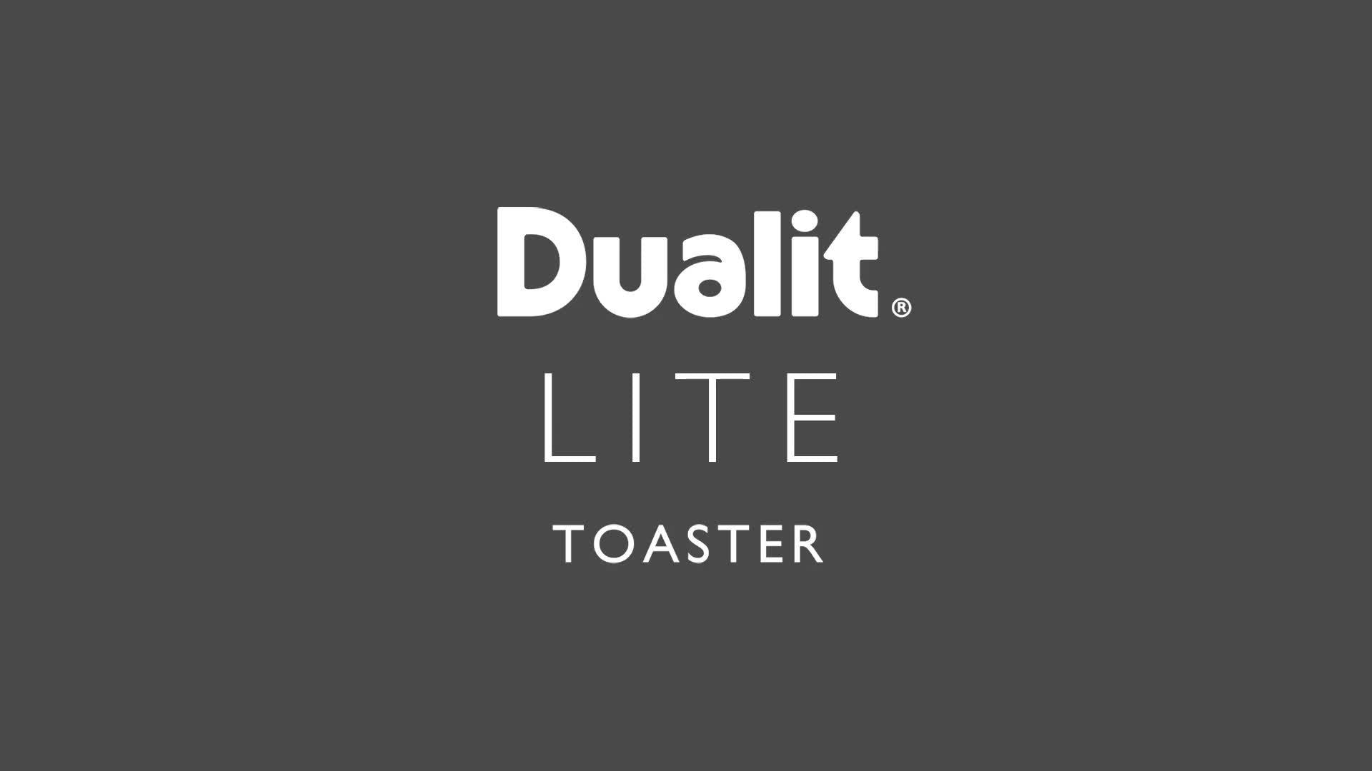 Dualit Lite 2-slice toaster - British product