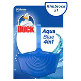 Duck Aqua Blue Toilet Rim Block Holder   36g