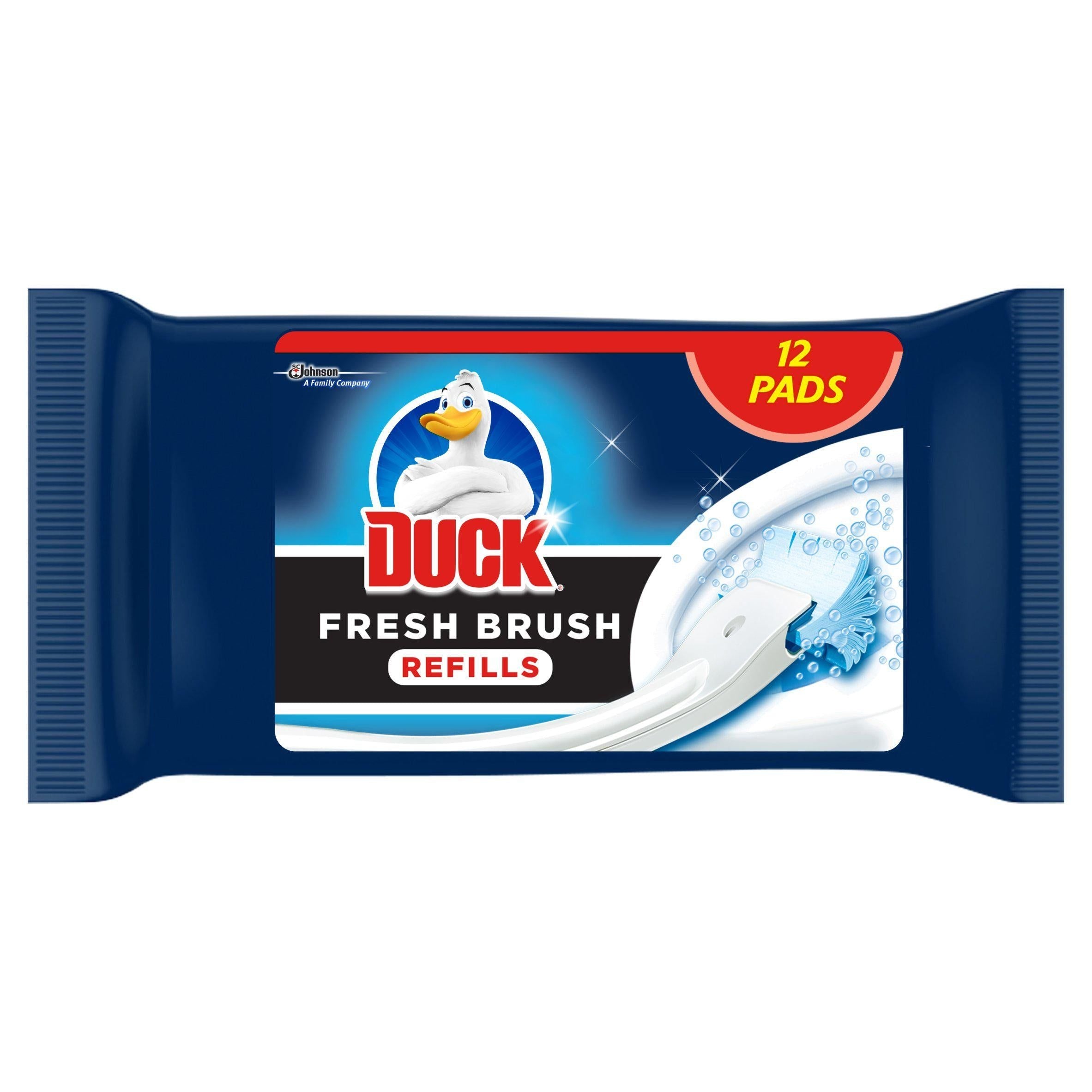 Duck Toilet Cleaner Fresh Brush Refills x12