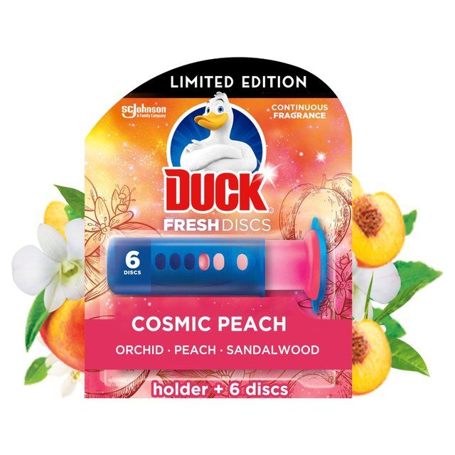 Duck Toilet Fresh Discs Holder Cosmic Peach Default Title