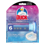 Duck Toilet Fresh Discs Holder Floral Moon