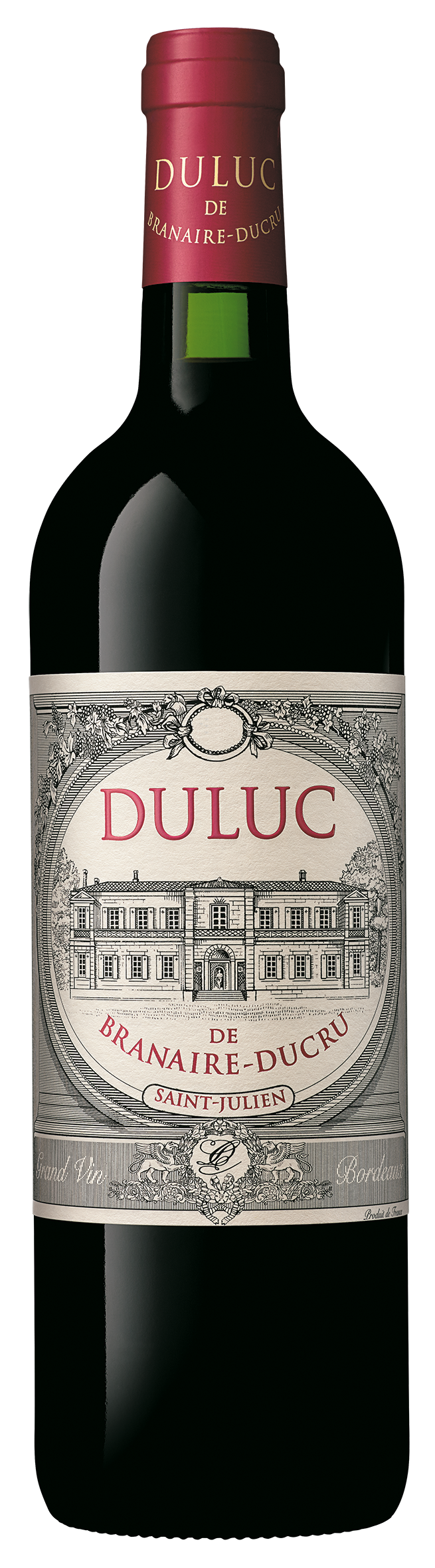 Duluc de Branaire Ducru red wine Saint-Julien 75cl, UK version