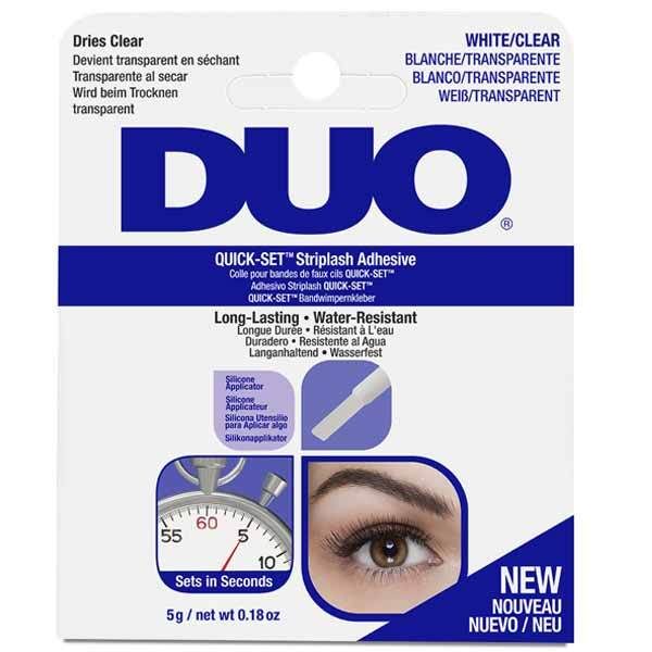 Duo Quick Set Striplash Adhesive Eyelash Glue Clear