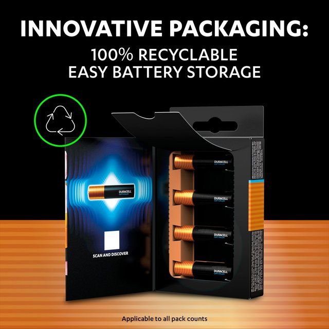 Duracell Optimum AAA Batteries   8 per pack