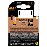 Duracell Plus 100% AAA Alkaline Batteries   8 per pack