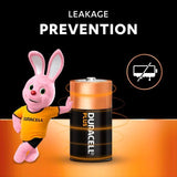 Duracell Plus 100% C Alkaline Batteries   4 per pack
