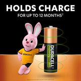 Duracell Recharge Plus AA Rechargeable Batteries   4 per pack