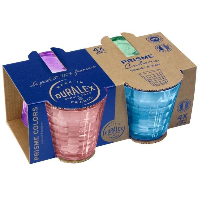 Duralex Prisme Tumblers Colours Mixed Set