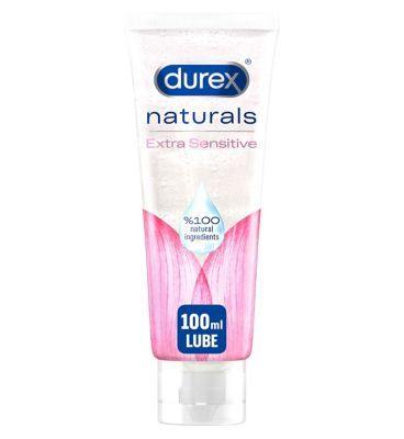 Durex Naturals Extra Sensitive Water Based Lube - 100ml