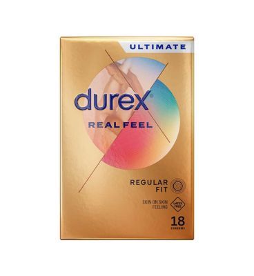 Durex Real Feel Condoms - 18 Pack