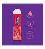 Durex Strawberry Water Based Flavoured Edible Lube - 100ml