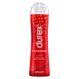 Durex Strawberry Water Based Flavoured Edible Lube - 100ml