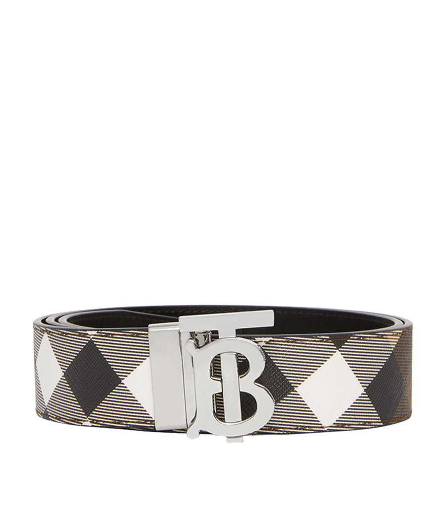 E-Canvas Reversible Monogram Belt