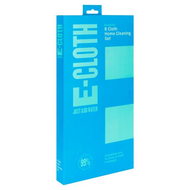 E-Cloth Home Cleaning Set   8 per pack