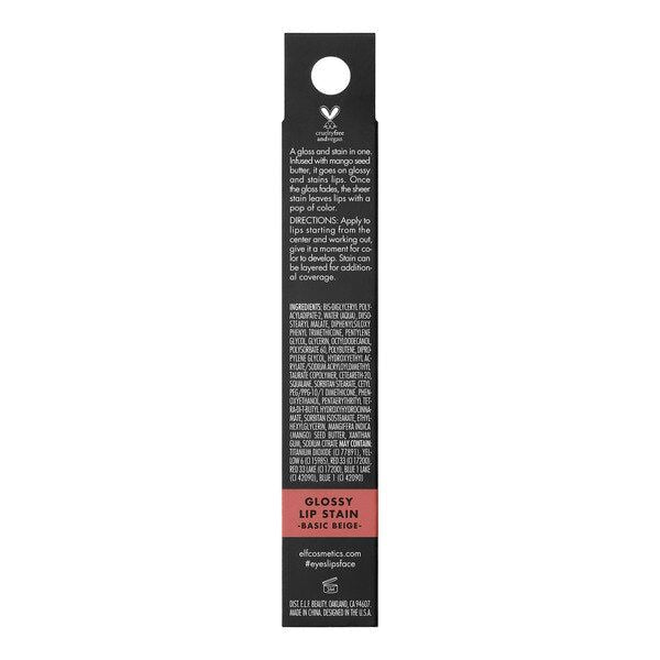e.l.f Glossy Lip Stain Basic Beige 3ml